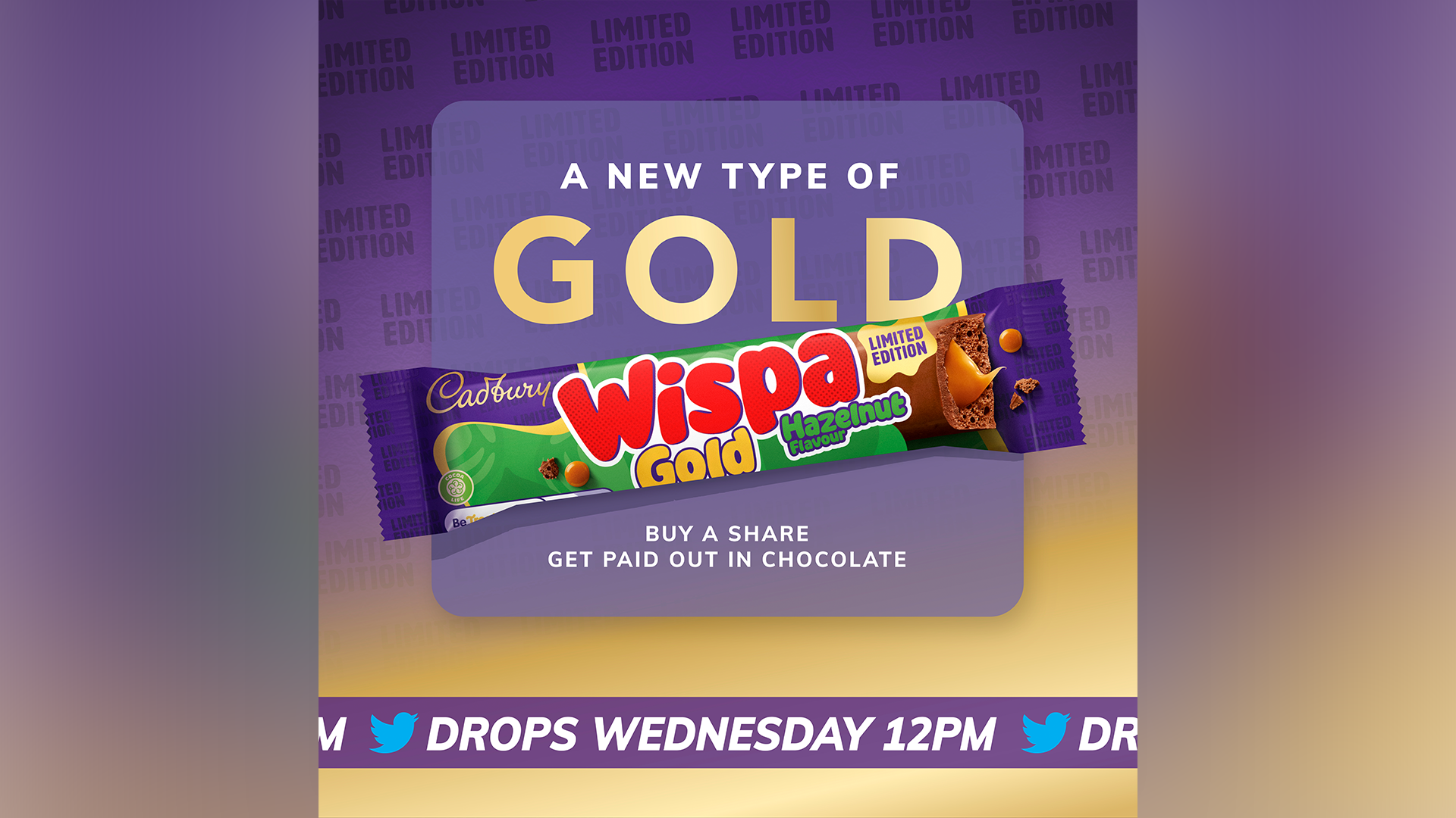 Cadbury reintroduces Wispa Gold with user-generated ad campaign by Fallon