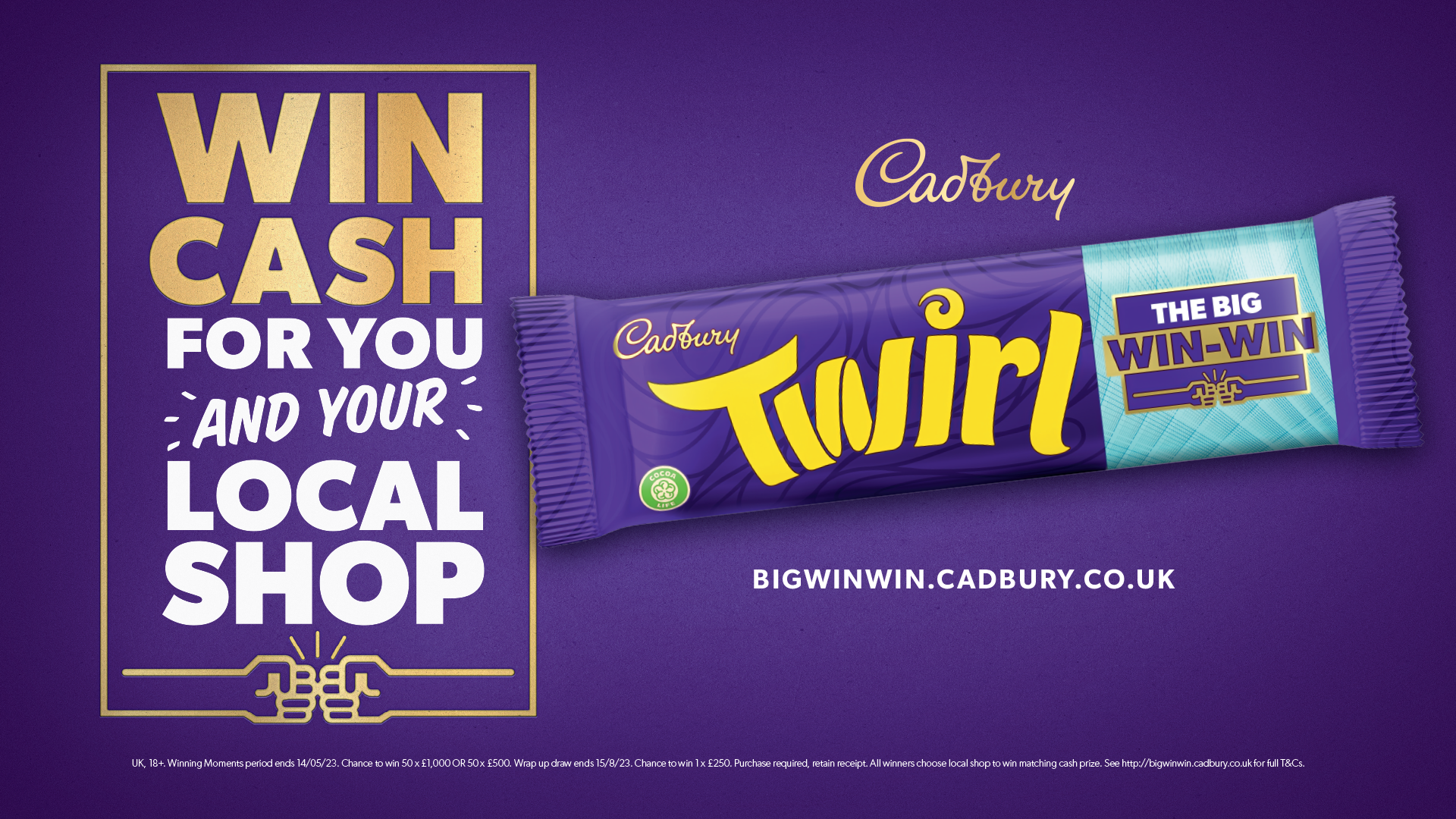 Cadbury website on sale