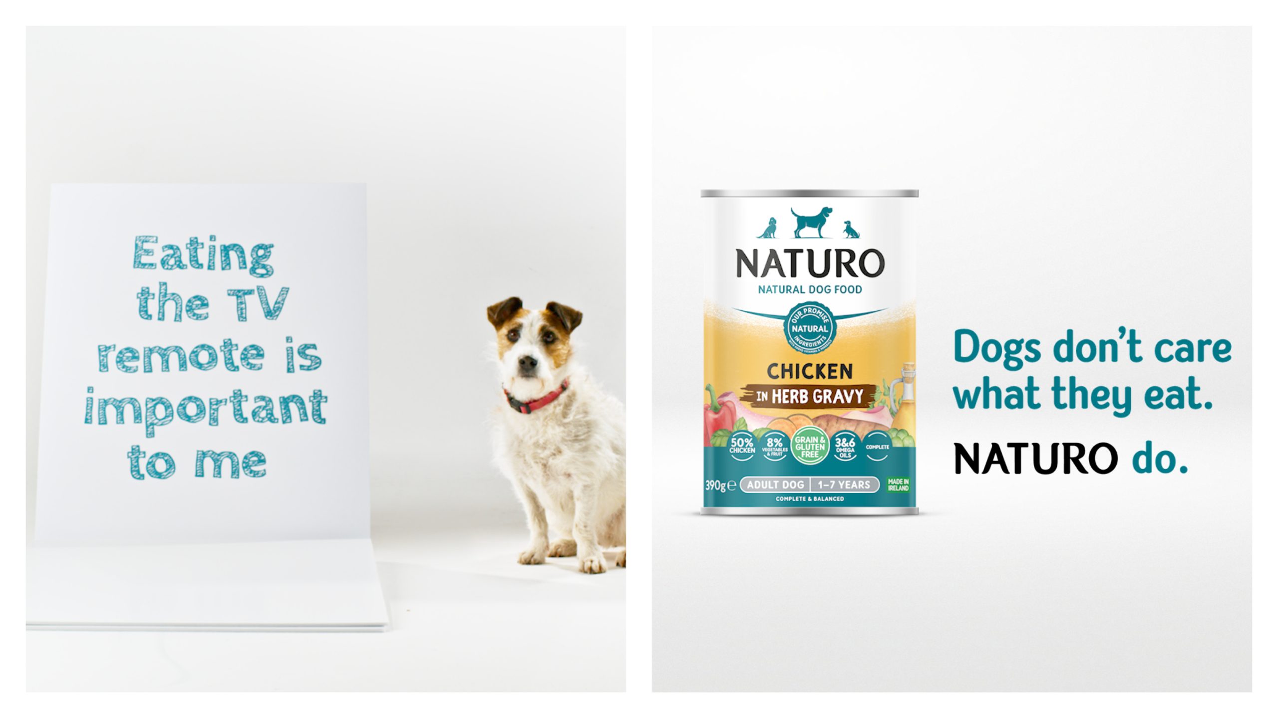 Dogs don t care what they eat Naturo do VCCP Media and Girl Bear launch first campaign for Naturo following win VCCP London